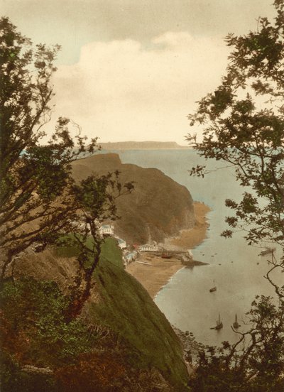 Clovelly from Hobby Drive by English Photographer